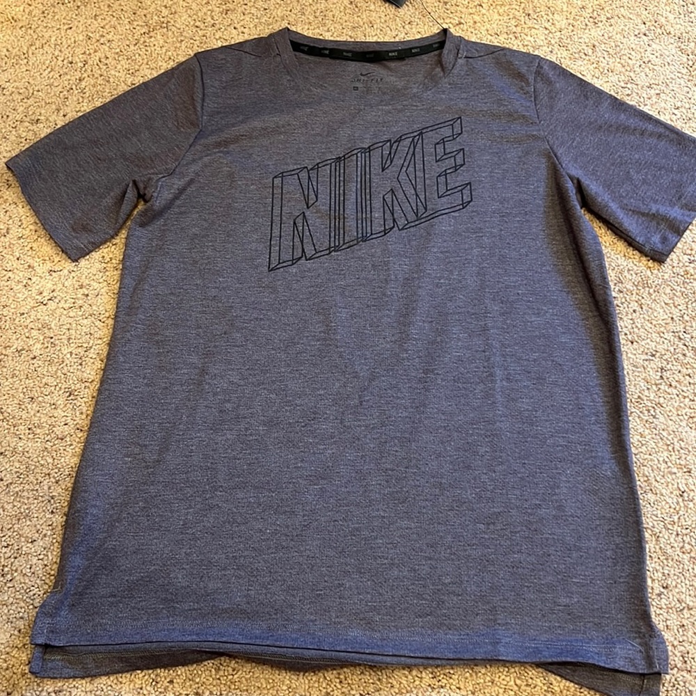 Nike Dri-fit T-shirt Grey Youth XL